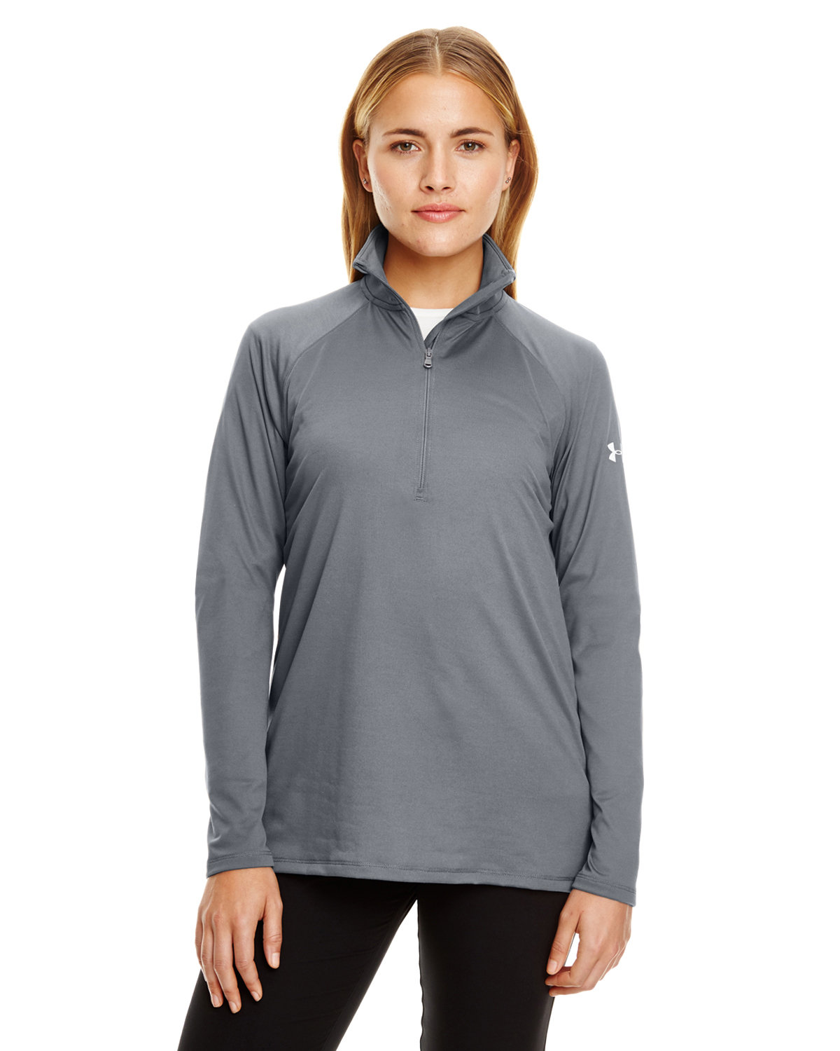  Under Armour Women's Standard Tech 1/2 Zip Long-Sleeve  Pullover, Brilliance (819)/Metallic Silver, X-Small : Clothing, Shoes &  Jewelry