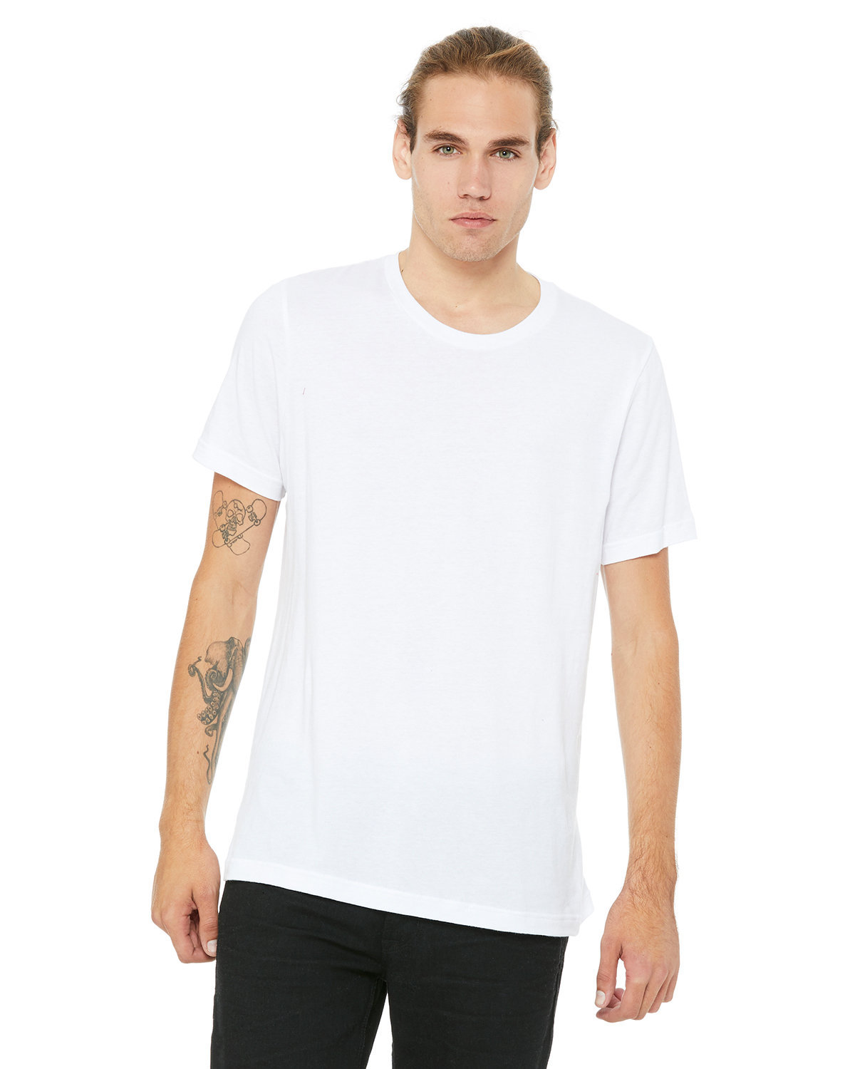 Bella Canvas 3001c Vintage White Unisex Jersey T Shirt