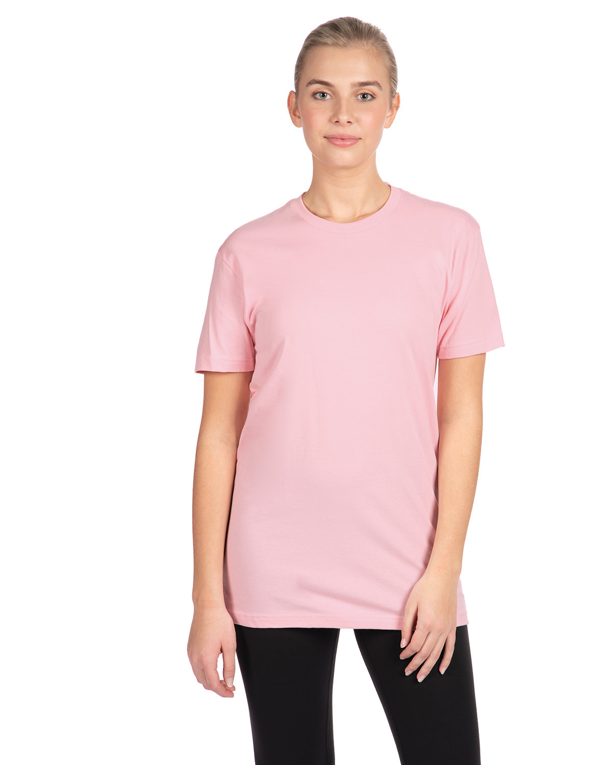 Women's Aby Logo Cotton Tee Shirt In Light Pink