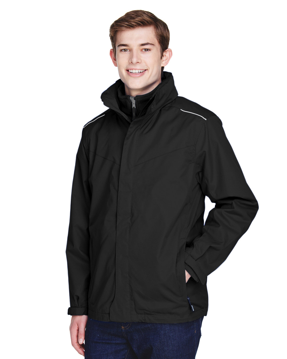 Core365 Men's Region 3-in-1 Jacket with Fleece Liner | alphabroder Canada