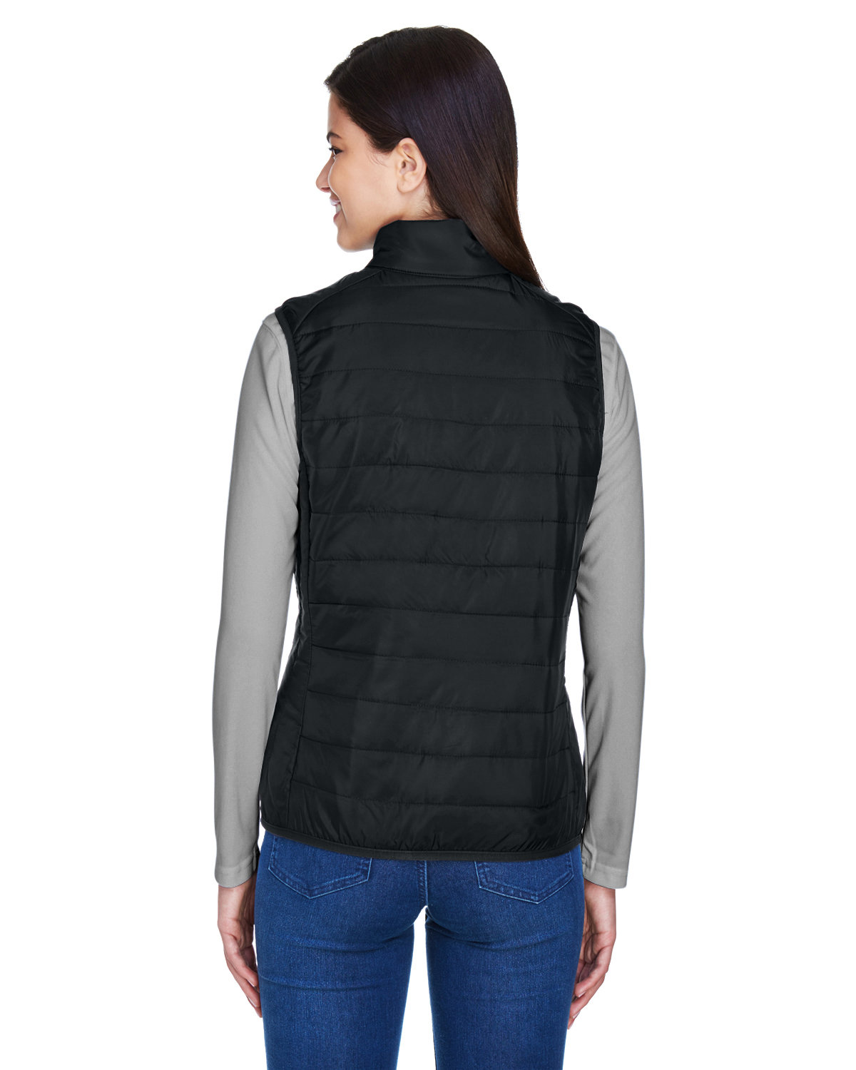 Core365 Ladies' Prevail Packable Puffer Vest