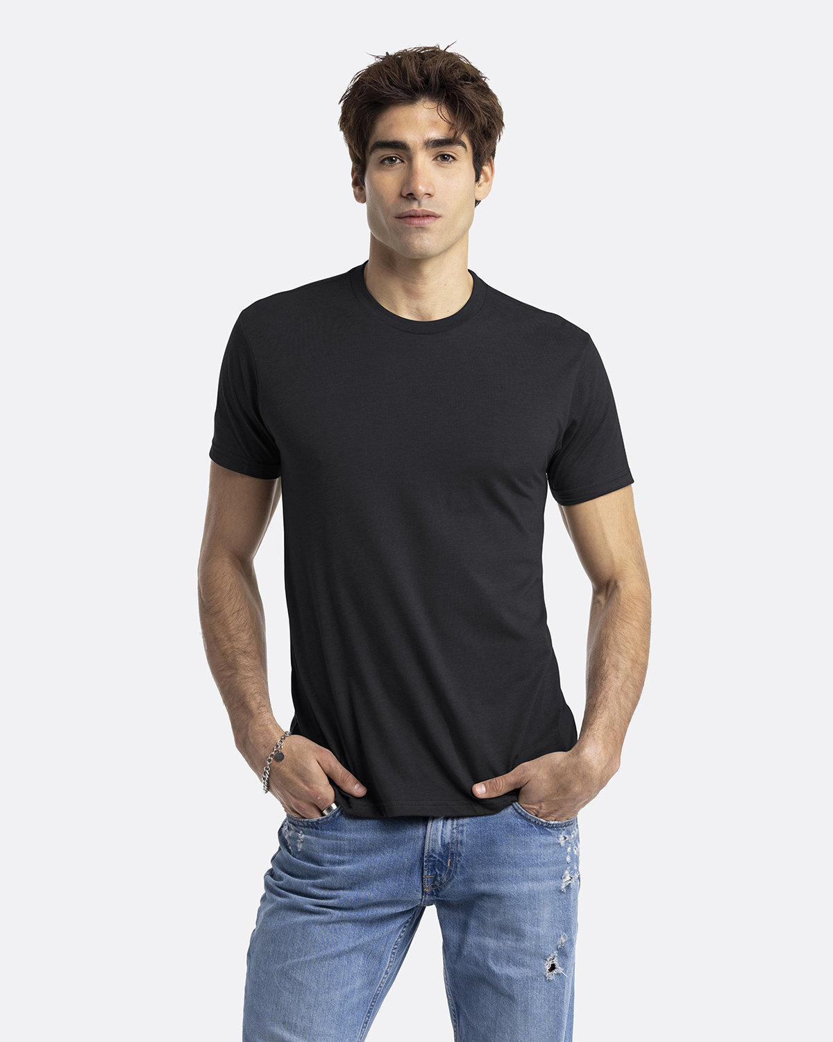 Buy Men's T-Shirt - Crew Neck & Get 20% Off