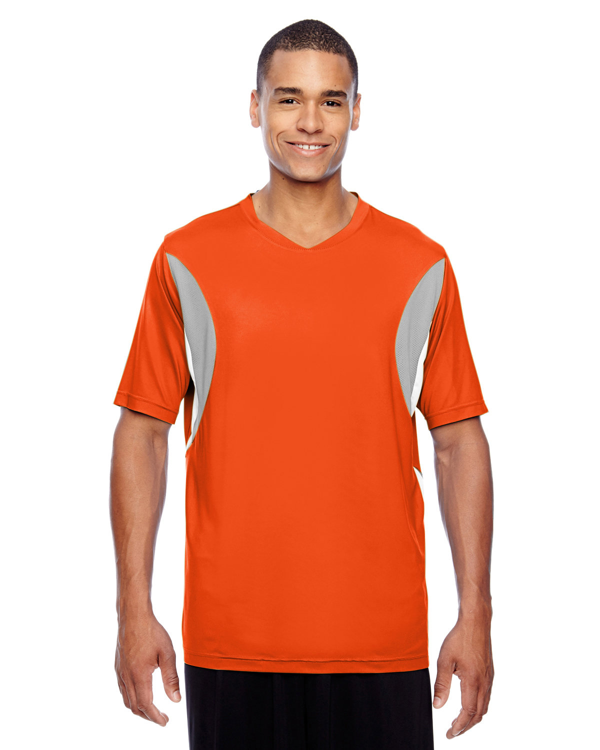 Team 365 Men's Short-Sleeve Athletic V-Neck Tournament Jersey