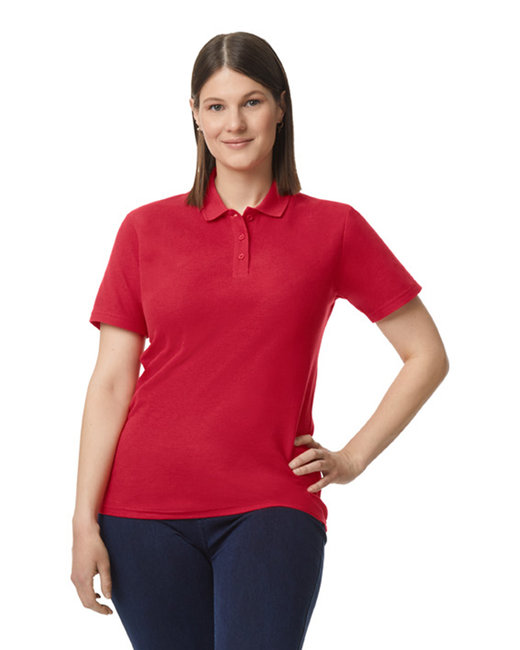 Gildan Ladies Softstyle Double Pique Polo alphabroder Canada