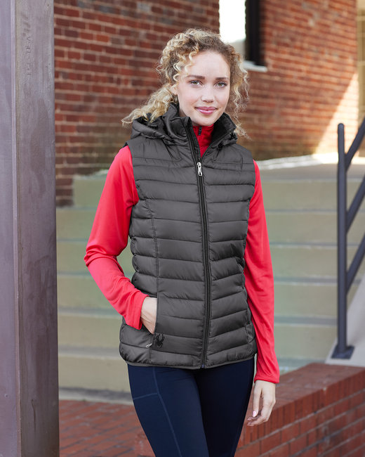 Spyder Ladies' Supreme Puffer Vest | alphabroder Canada