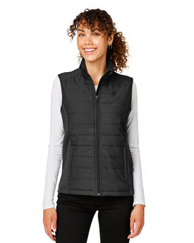 Ash City - Core 365 Ladies' Journey Fleece Vest XL Heather