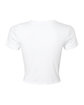 Bella + Canvas Ladies' Micro Ribbed Baby T-Shirt SOLID WHT BLEND OFBack