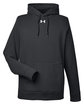 Under Armour Men's Hustle Pullover Hooded Sweatshirt BLACK/ WHT _001 OFFront