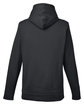 Under Armour Men's Hustle Pullover Hooded Sweatshirt BLACK/ WHT _001 OFBack