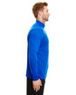 Under Armour Men's UA Tech Quarter-Zip ROYAL/ WHITE _400 ModelSide