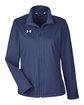 Under Armour Ladies' UA Ultimate Team Jacket MID NVY/ WHT _410 OFFront