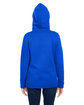 Under Armour Ladies' Hustle Pullover Hooded Sweatshirt ROYAL/ WHT _400 ModelBack