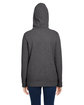 Under Armour Ladies' Hustle Pullover Hooded Sweatshirt CRBN HT/ GRY_091 ModelBack