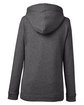 Under Armour Ladies' Hustle Pullover Hooded Sweatshirt CRBN HT/ GRY_091 OFBack