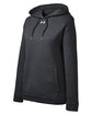 Under Armour Ladies' Hustle Pullover Hooded Sweatshirt BLACK/ WHT _001 OFQrt