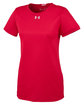 Under Armour Ladies' Locker 2.0 T-Shirt RED/ M SILVR _600 OFQrt