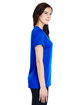 Under Armour Ladies' Locker 2.0 T-Shirt ROYAL/ M SIL _400 ModelSide