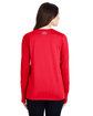 Under Armour Ladies' Long-Sleeve Locker 2.0 T-Shirt RED/ M SILVR _600 ModelBack