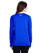 Under Armour Ladies' Long-Sleeve Locker 2.0 T-Shirt ROYAL/ M SIL _400 ModelBack