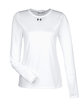 Under Armour Ladies' Long-Sleeve Locker 2.0 T-Shirt WHITE/ GRAPH _100 OFFront