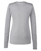 Under Armour Ladies' Long-Sleeve Locker 2.0 T-Shirt T GR HT/ BLK _025 OFBack