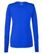 Under Armour Ladies' Long-Sleeve Locker 2.0 T-Shirt ROYAL/ M SIL _400 OFBack