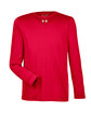 Under Armour Men's Long-Sleeve Locker T-Shirt 2.0 RED/ M SILVR _600 OFFront