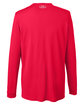 Under Armour Men's Long-Sleeve Locker T-Shirt 2.0 RED/ M SILVR _600 OFBack