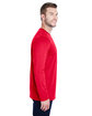 Under Armour Men's Long-Sleeve Locker T-Shirt 2.0 RED/ M SILVR _600 ModelSide