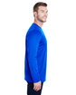 Under Armour Men's Long-Sleeve Locker T-Shirt 2.0 ROYAL/ M SIL _400 ModelSide