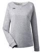 Under Armour Ladies' Hustle Fleece Crewneck  Sweatshirt  OFFront