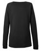 Under Armour Ladies' Hustle Fleece Crewneck  Sweatshirt BLACK/ WHT _001 OFBack