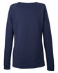 Under Armour Ladies' Hustle Fleece Crewneck  Sweatshirt MID NVY/ WH _410 OFBack