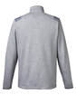 Under Armour Men's Hustle Quarter-Zip Pullover Sweatshirt T GR HT/ BK _025 OFBack