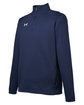 Under Armour Men's Hustle Quarter-Zip Pullover Sweatshirt MD NVY/ WH _410 OFQrt