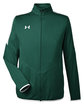 Under Armour Men's Rival Knit Jacket FOREST GRN _301 OFFront