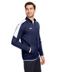 Under Armour Men's Rival Knit Jacket MIDNGHT NVY _410 ModelQrt