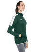 Under Armour Ladies' Rival Knit Jacket FOREST GRN _301 ModelQrt