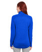 Under Armour Ladies' Qualifier Hybrid Corporate Quarter-Zip ROYAL _400 ModelBack