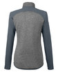 Under Armour Ladies' Qualifier Hybrid Corporate Quarter-Zip STEALTH GRY _008 OFBack