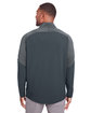 Under Armour Mens Qualifier Hybrid Corporate Quarter-Zip STEALTH GRY _008 ModelBack