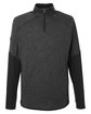 Under Armour Mens Qualifier Hybrid Corporate Quarter-Zip  FlatFront