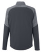 Under Armour Mens Qualifier Hybrid Corporate Quarter-Zip STEALTH GRY _008 OFBack