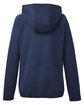 Under Armour Ladies' Hustle Full-Zip Hooded Sweatshirt MD NVY/ WH  _410 OFBack