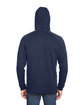 Under Armour Men's Hustle Full-Zip Hooded Sweatshirt MD NVY/ WH  _411 ModelBack