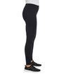 Under Armour Ladies' Meridian Legging BLACK/ WHITE_001 ModelSide