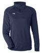 Under Armour Ladies' Command Quarter-Zip MD NVY/ WH  _410 OFFront