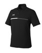 Under Armour Men's Title Polo BLACK/ WHT _001 OFQrt