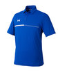 Under Armour Men's Title Polo ROYAL/ WHT _400 OFQrt