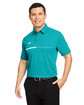 Under Armour Men's Title Polo CST TEAL/ W _722 ModelQrt